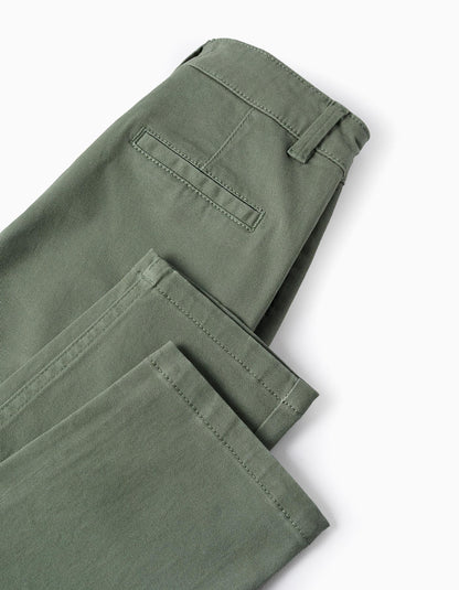 Pantalones chino verde - Zippy