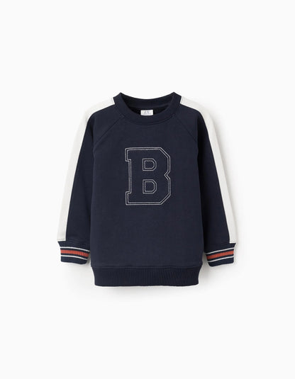 Sudadera niño con Bordado - Zippy