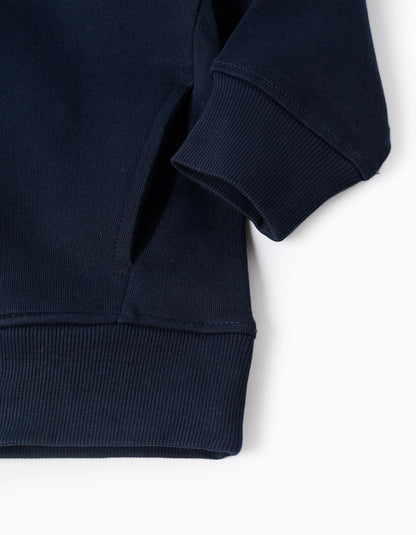 Sudadera niño '1919' Azul Oscuro - Zippy