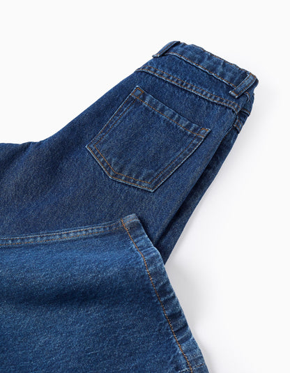 Pantalón niña Vaquero 'Wide Leg' Azul - Zippy