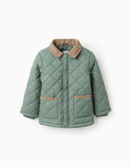 Parka acolchada capucha desmontable - Zippy