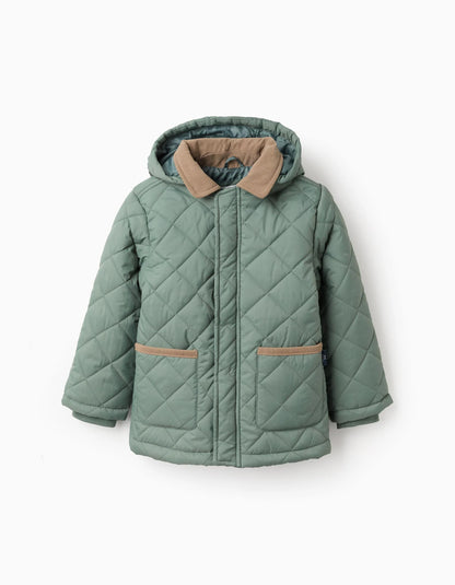 Parka acolchada capucha desmontable - Zippy