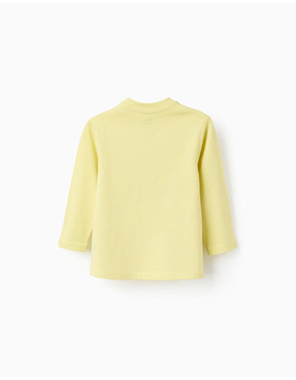 Camiseta niño manga larga amarilla - Zippy
