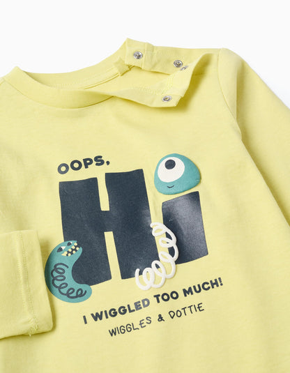 Camiseta niño manga larga amarilla - Zippy