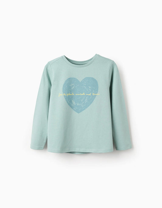 Camiseta de manga larga gris