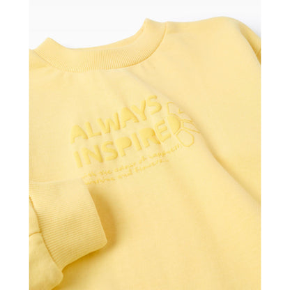 Sudadera niño de algodón amarilla - Zippy