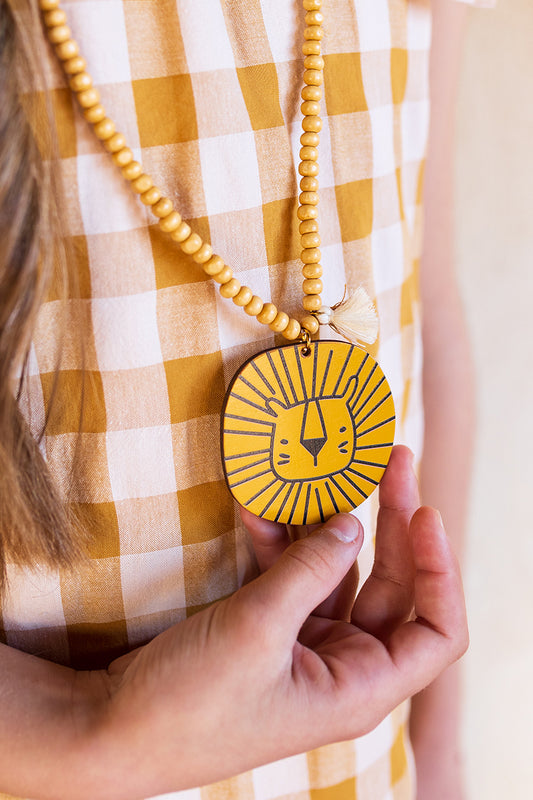 Collar palmeras Kids Chocolate