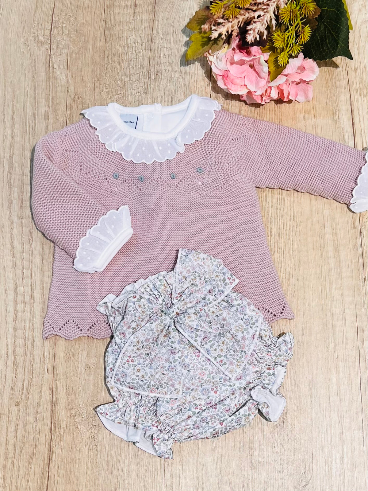 Conjunto bebé Paloma de la O
