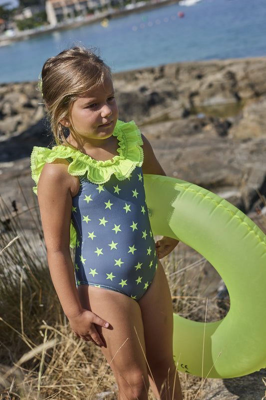 Bañador niña Aurora Boreal