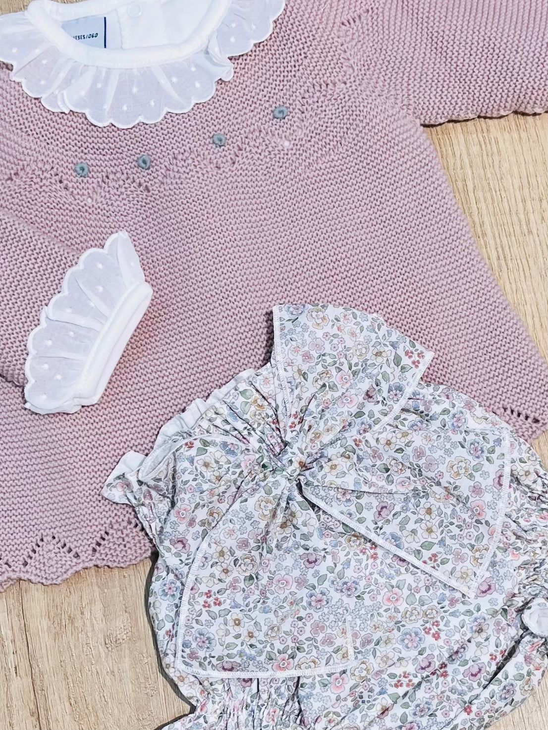 Conjunto bebé Paloma de la O