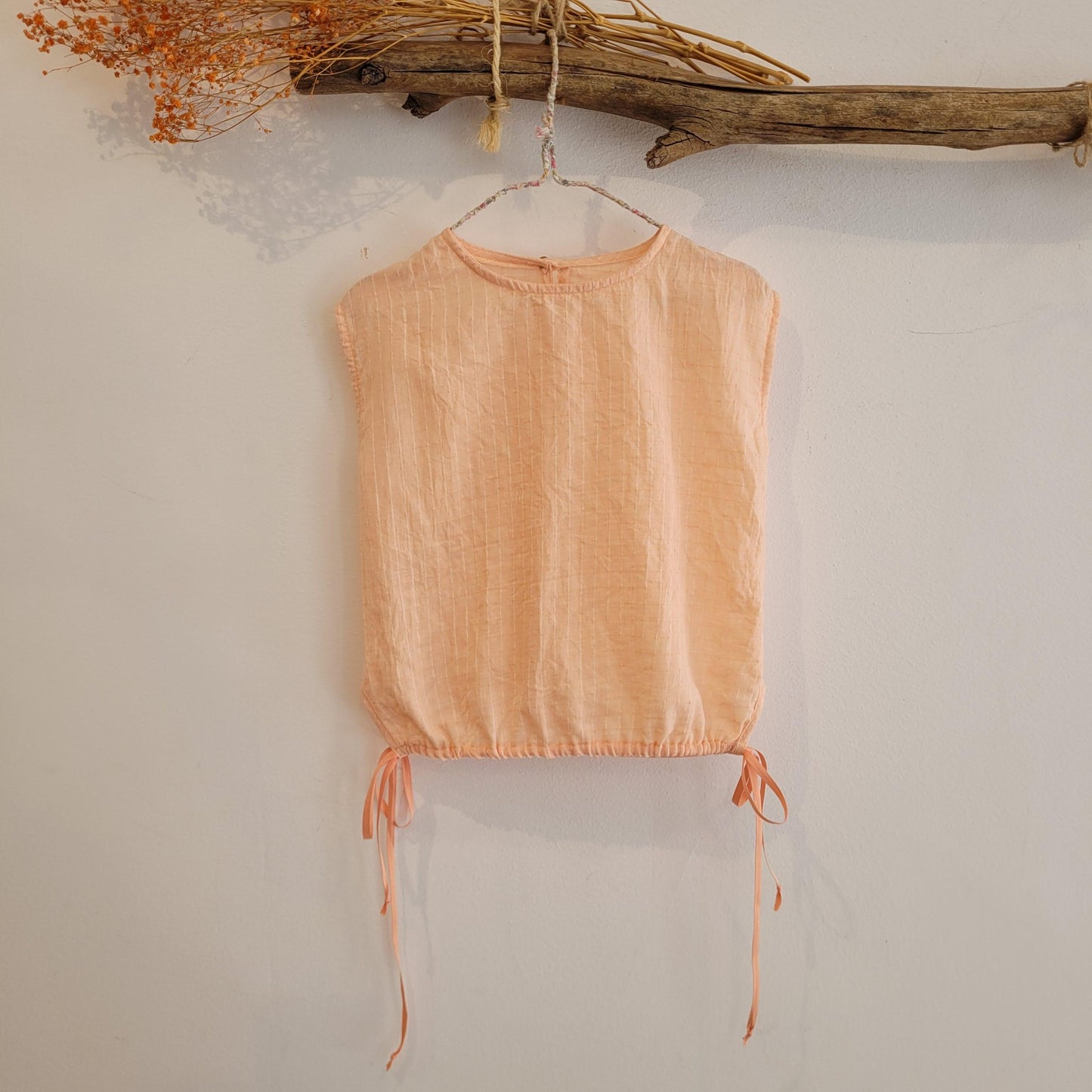 Top coral Mia y Lia