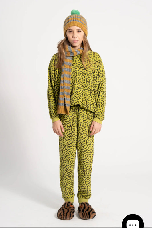 Sudadera verde con estampado animal de Piupiuchick