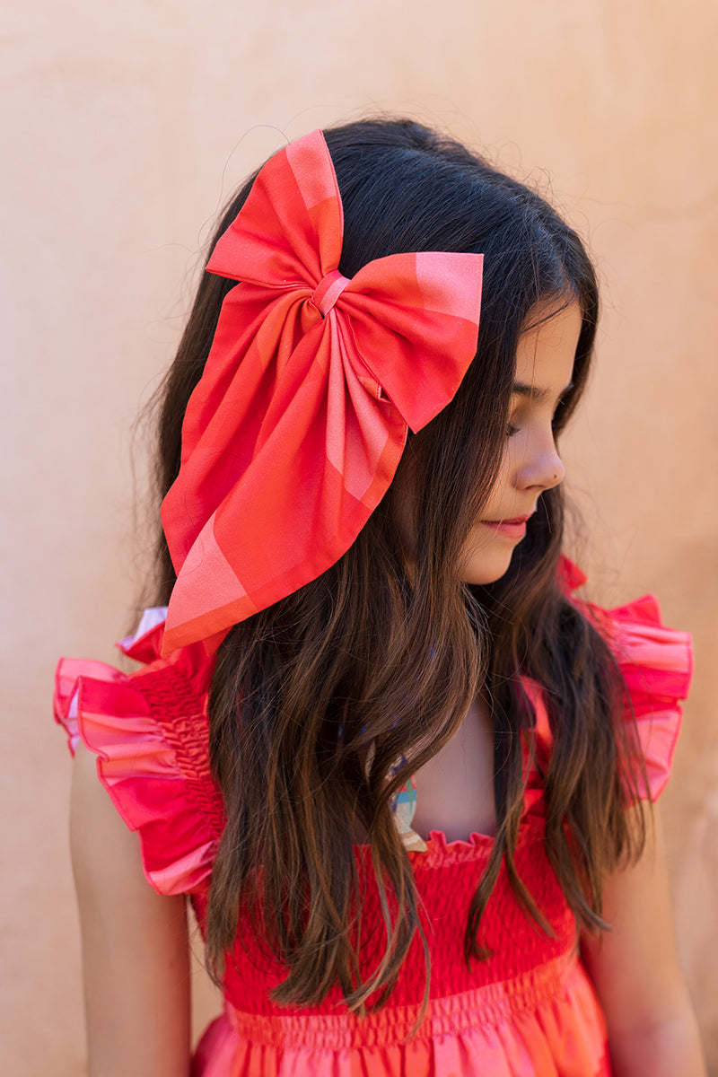 Maxi lazo cuadrotes Kids Chocolate.