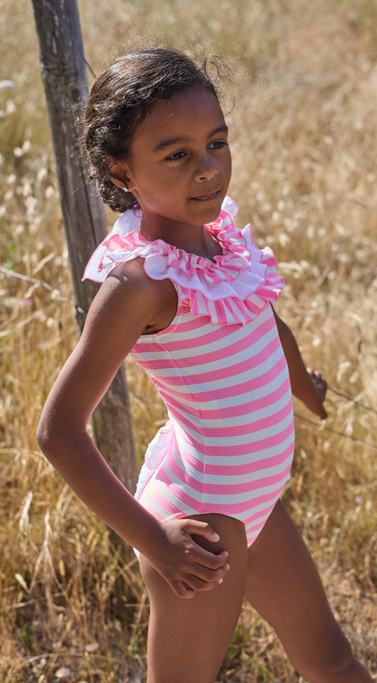 Bañador niña Pantera Rosa La Martinica