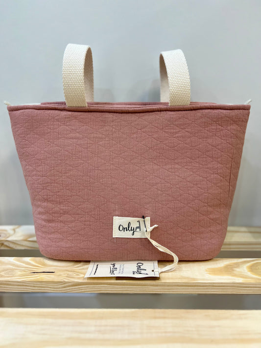 Minibag two crepe La Giraffa Bianca e Blu