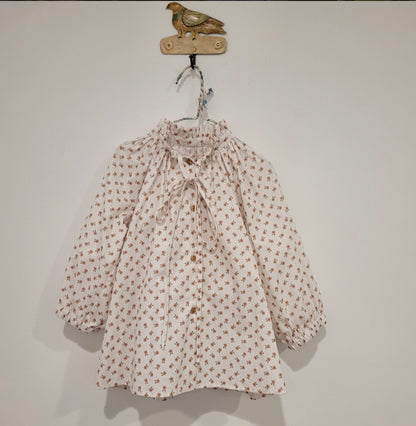Blusa niña estampada lazada Mía y Lia - Mia y Lia