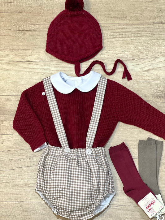 Conjunto niño Paloma de la O