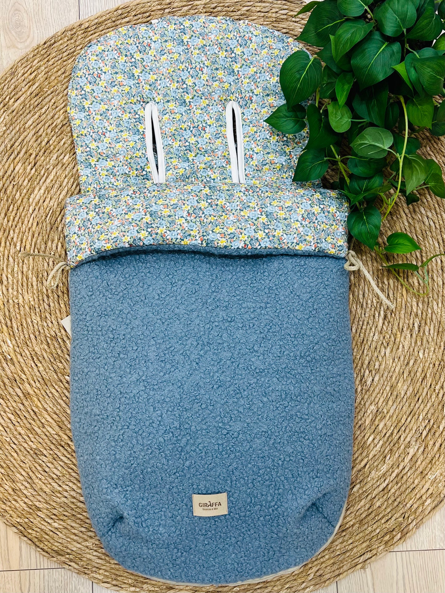 Saco silla blauet La Giraffa Bianca e Blu