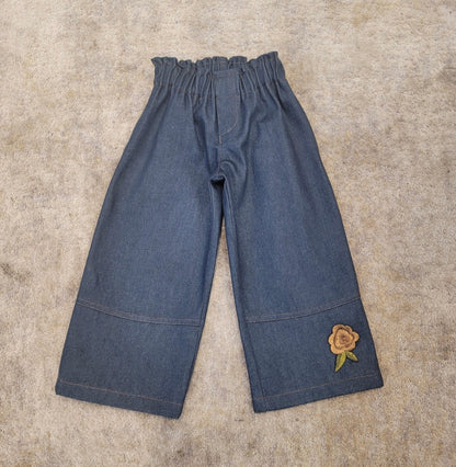 Pantalón niña denim Mía y Lia - Mia y Lia