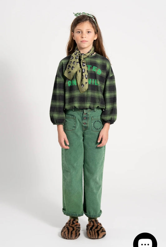 Pantalón Flare verde de Piupiuchick