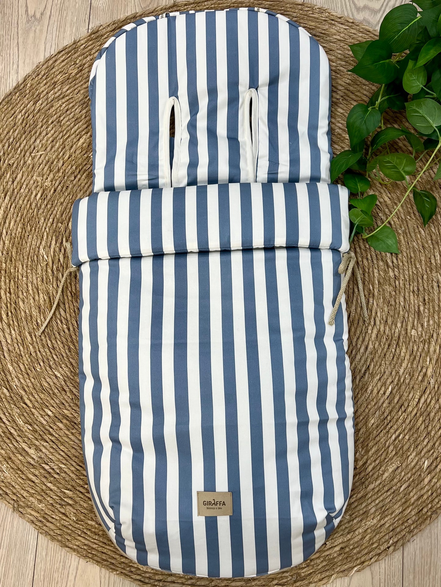 Saco silla Giorgia La Giraffa Bianca e Blu.