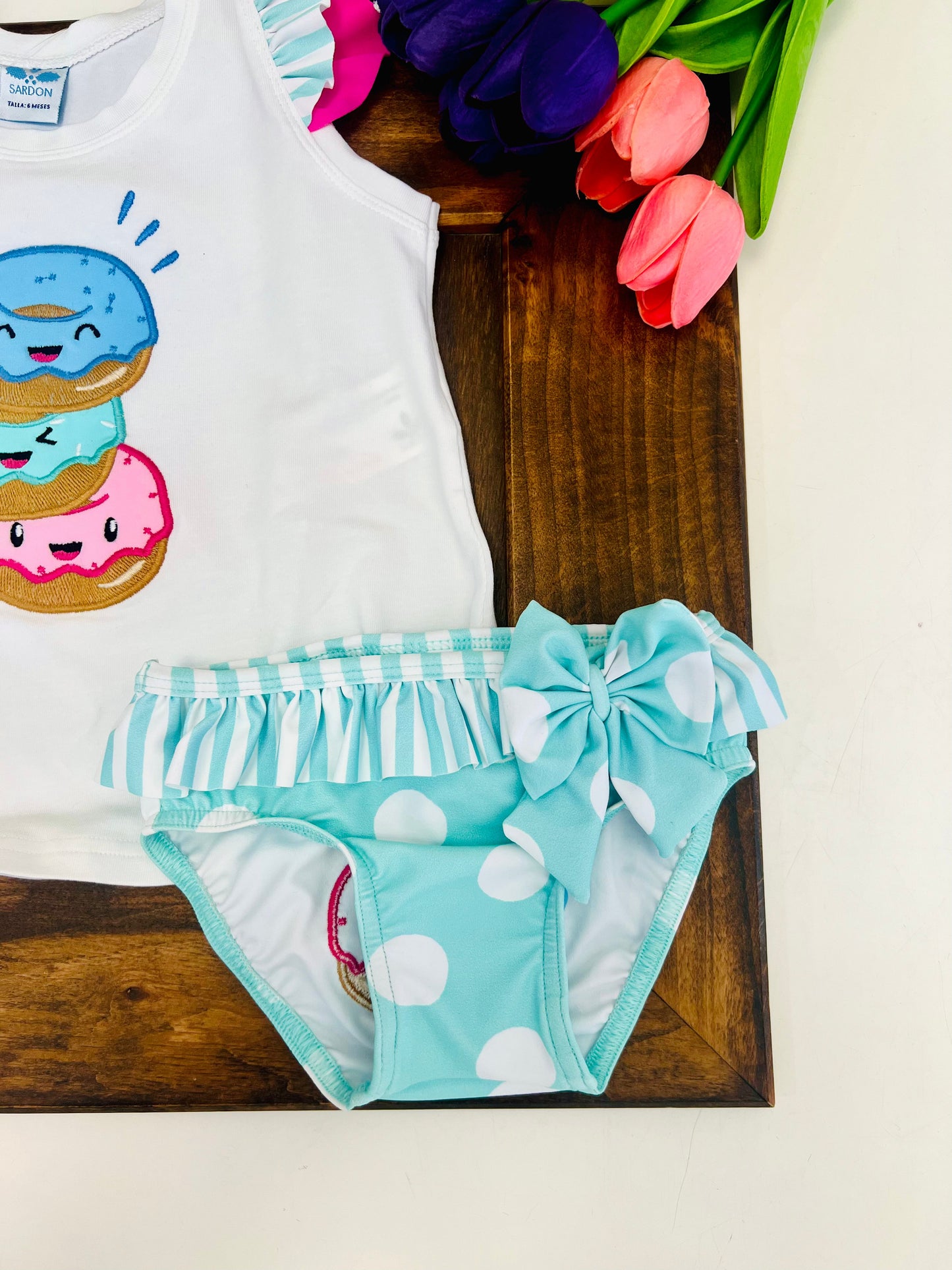 Conjunto baño dónuts Sardon