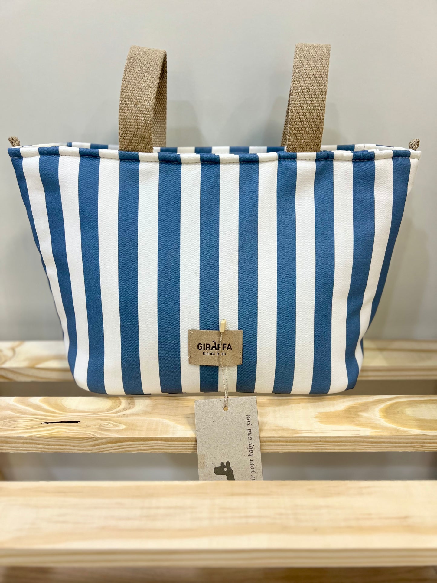 Minibag two Giorgia La Giraffa Bianca e Blu.