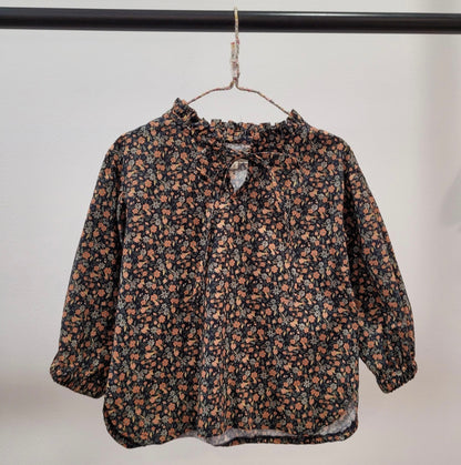 Blusa niña flor caldera Mia y Lia - Mia y Lia
