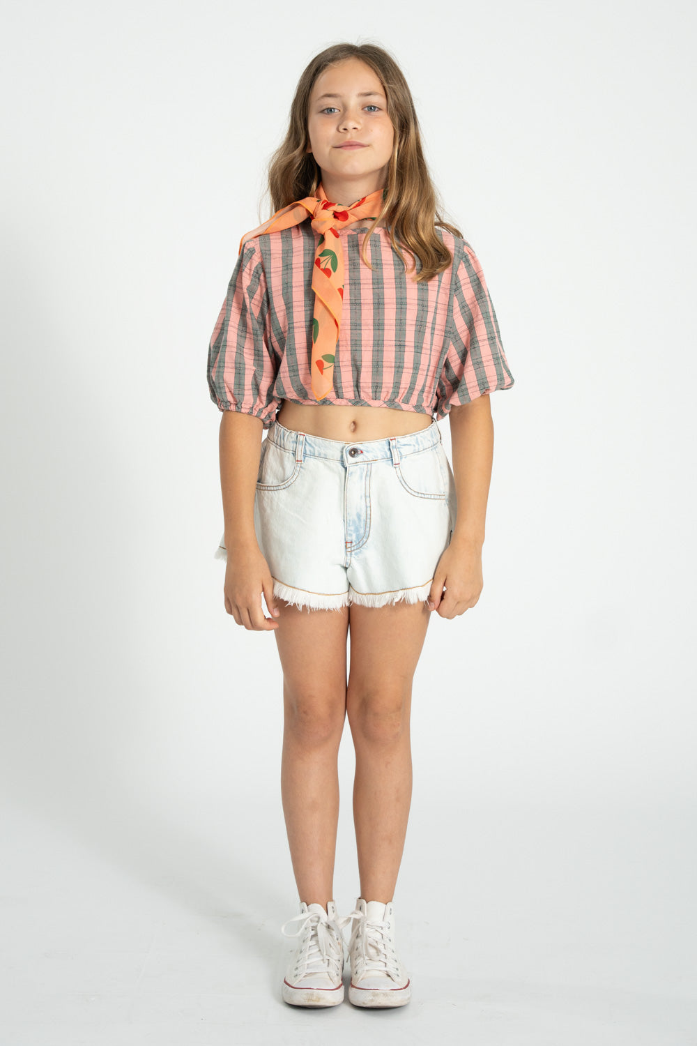 Short niña "Blue Denim" de Piupiuchick