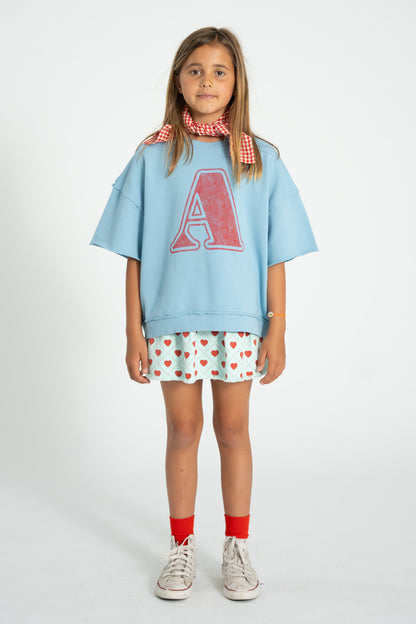 Falda "Red Hearts" de Piupiuchick - Piupiuchick