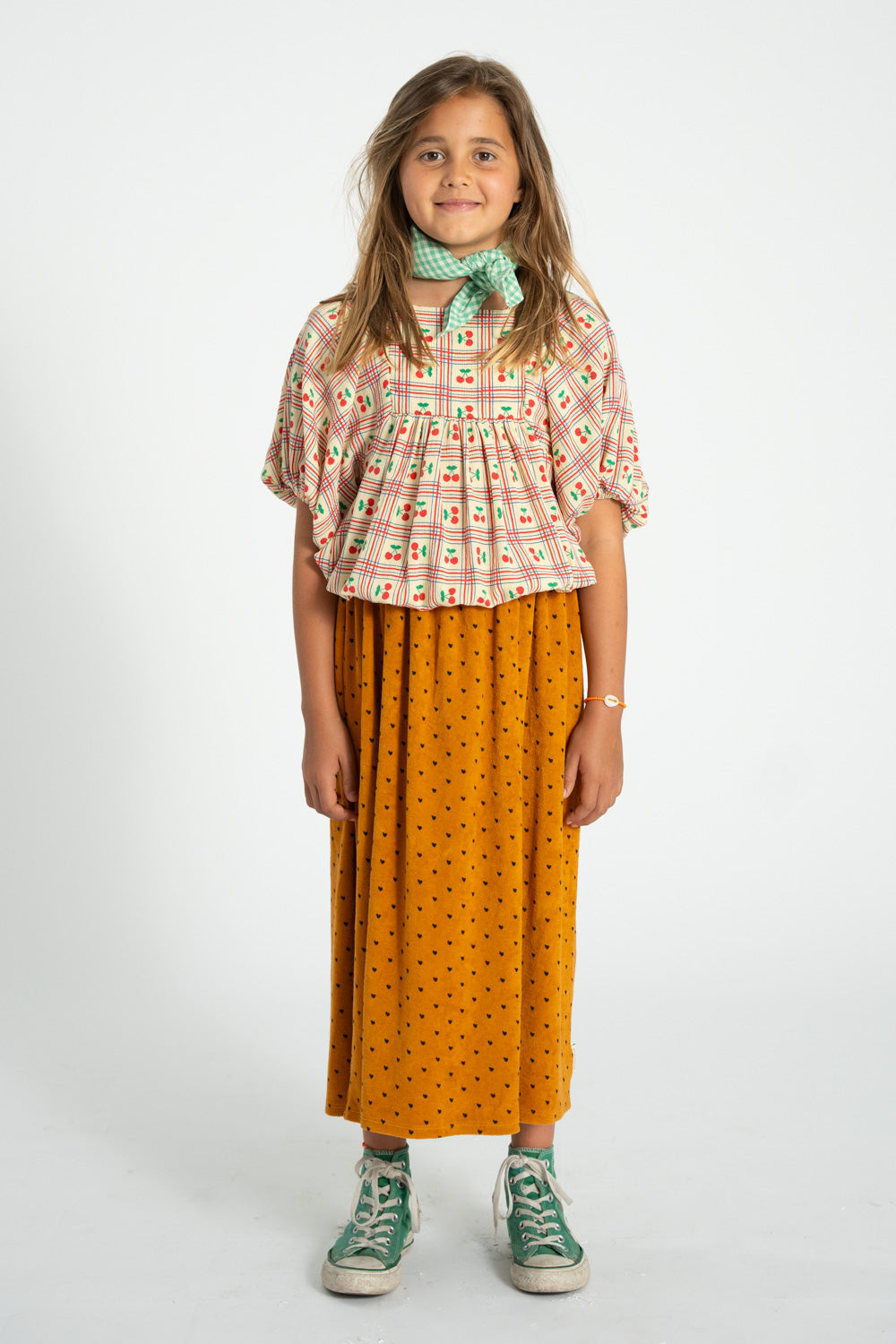 Blusa "yellow cherrie" de Piupiuchick