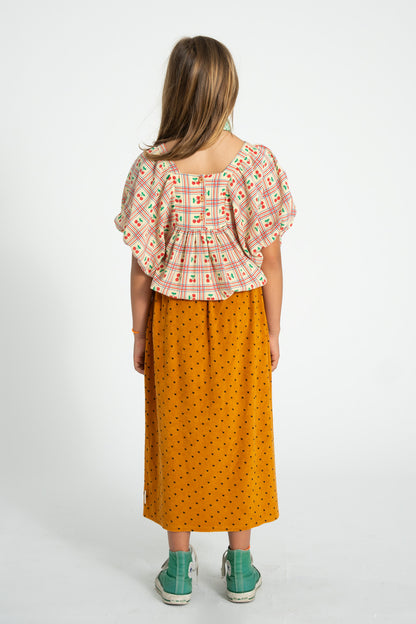 Blusa "yellow cherrie" de Piupiuchick - Piupiuchick