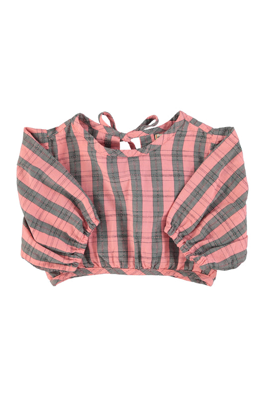 Blusa niña  "Pink&green" de Piupiuchick
