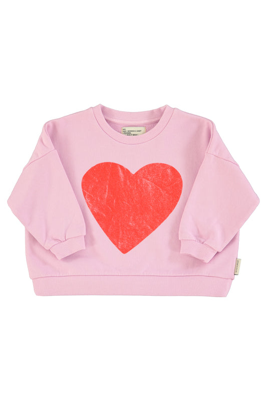 Sudadera unisex "Red Heart" de Piupiuchick