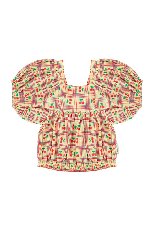 Blusa "yellow cherrie" de Piupiuchick