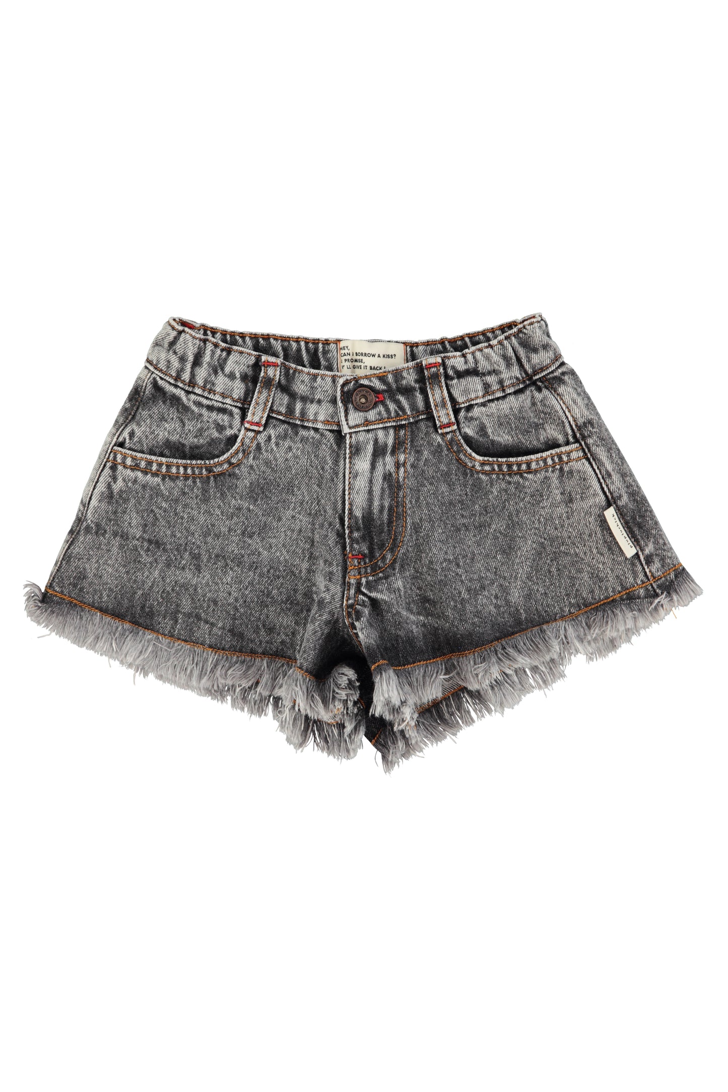 Short niña "Black denim" de Piupiuchick
