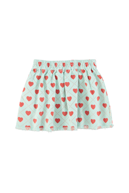 Falda "Red Hearts" de Piupiuchick - Piupiuchick