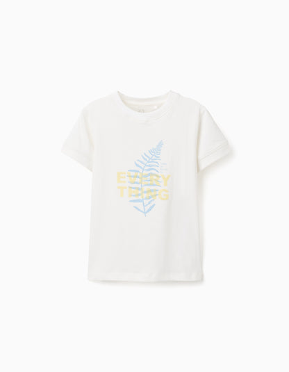 Camisetas niño manga corta pluma - Zippy