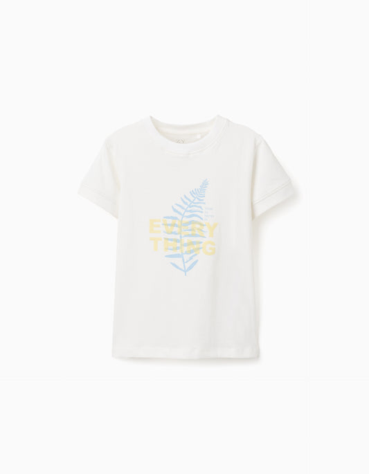 Camisetas niño manga corta pluma