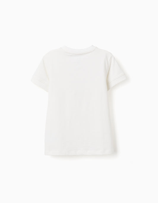 Camisetas niño manga corta pluma