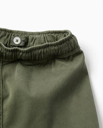 Bermudas niño sarga verdes - Zippy