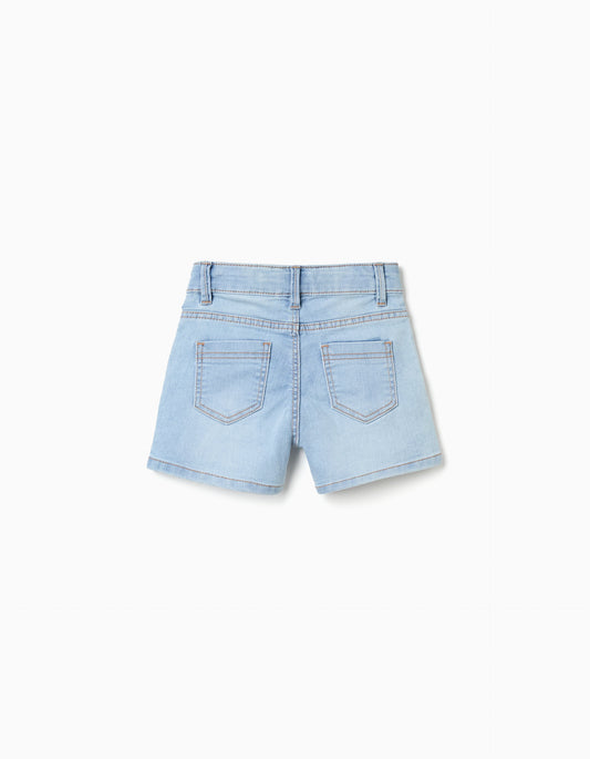 Pantalón niña vaquero corto