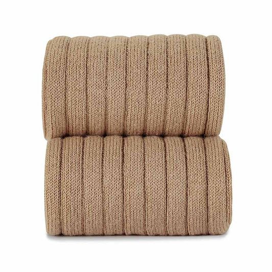 Leotardo canalé camel