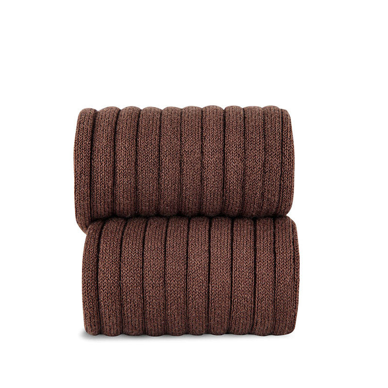 Leotardo canalé castaña