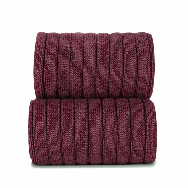 Leotardo canalé granate