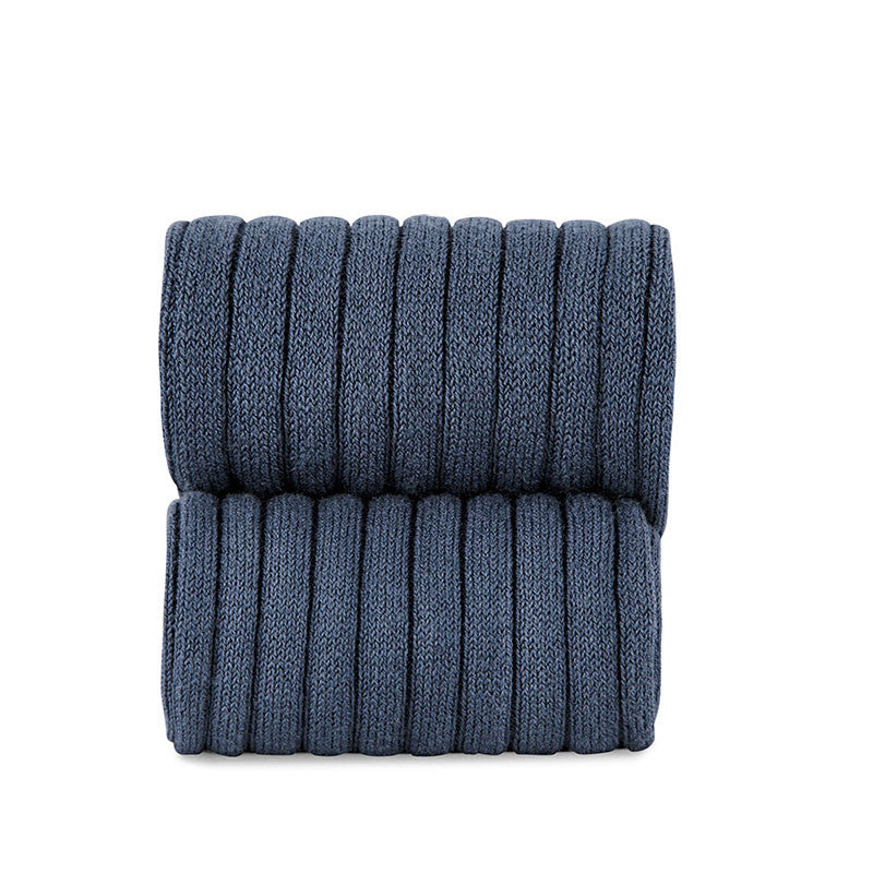 Leotardo canalé lapis lázuli