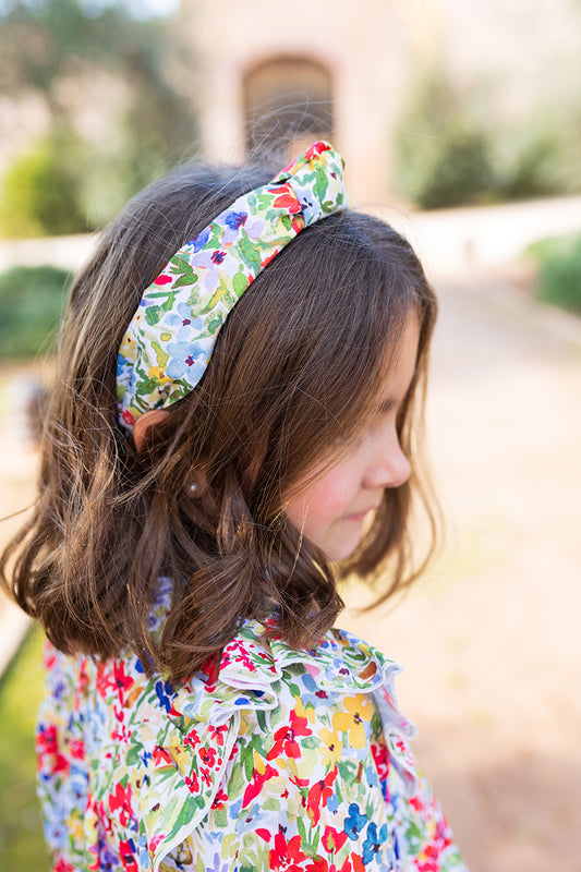 Diadema mil flores Kids Chocolate