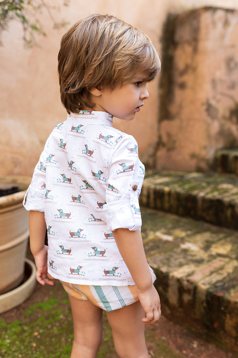 Conjunto niño Teckel Nadador Kids Chocolate