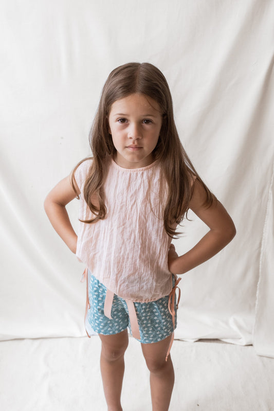 Top coral Mia y Lia
