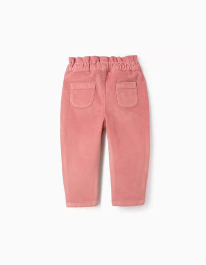 Pantalones de pana rosa - Zippy